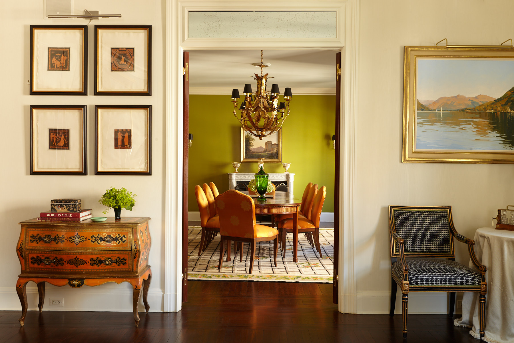 Modern Interior Photography of Beautiful Fifth Ave Apartment in NYC