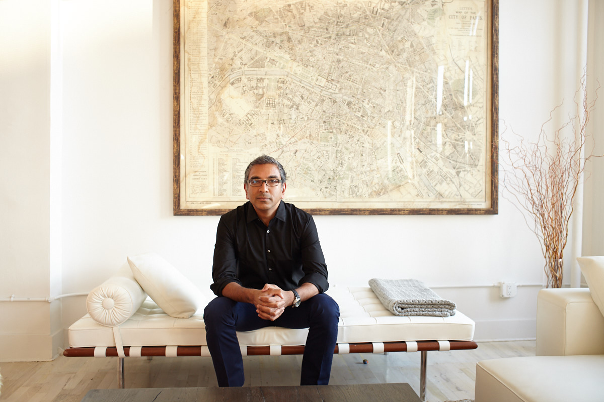 Dallas Corporate Headshots | Creative Corporate Headshots of Architect at Home