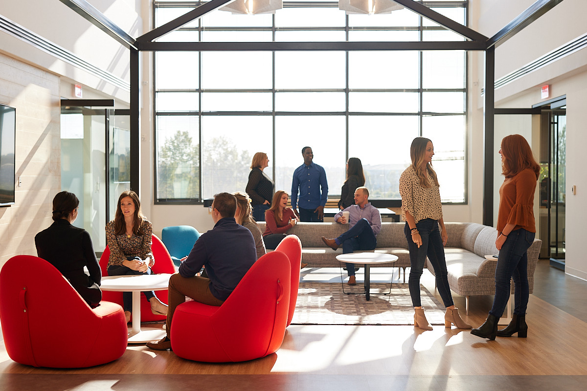 Modern Team Photos | Dallas Office Lifestyle Photographer